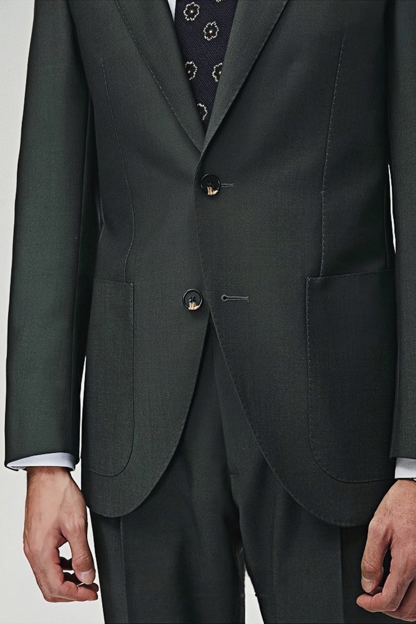 Zane green suit