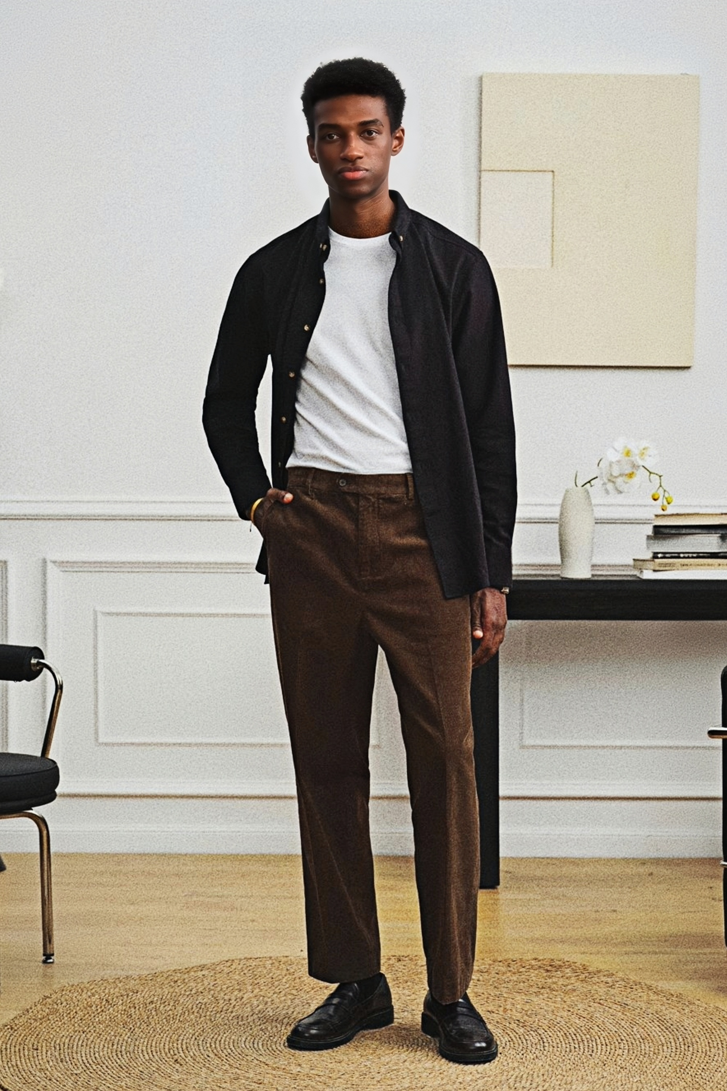Atticus black shirt