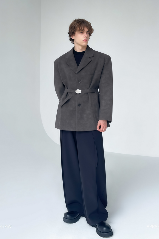 Mathis gray suit jacket