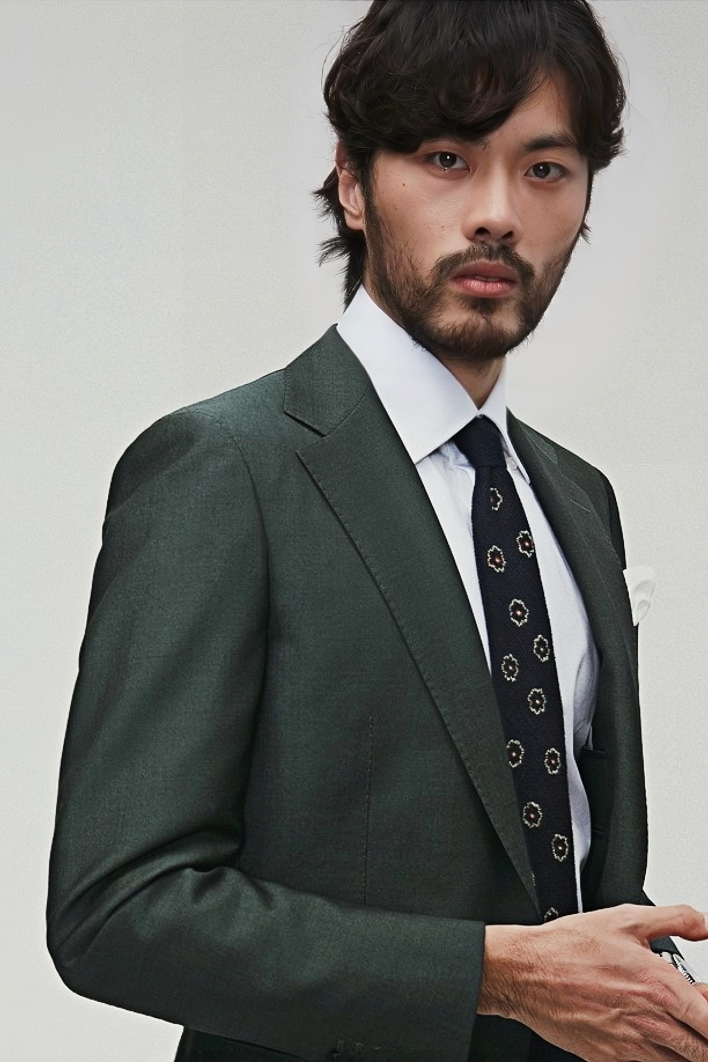 Zane green suit