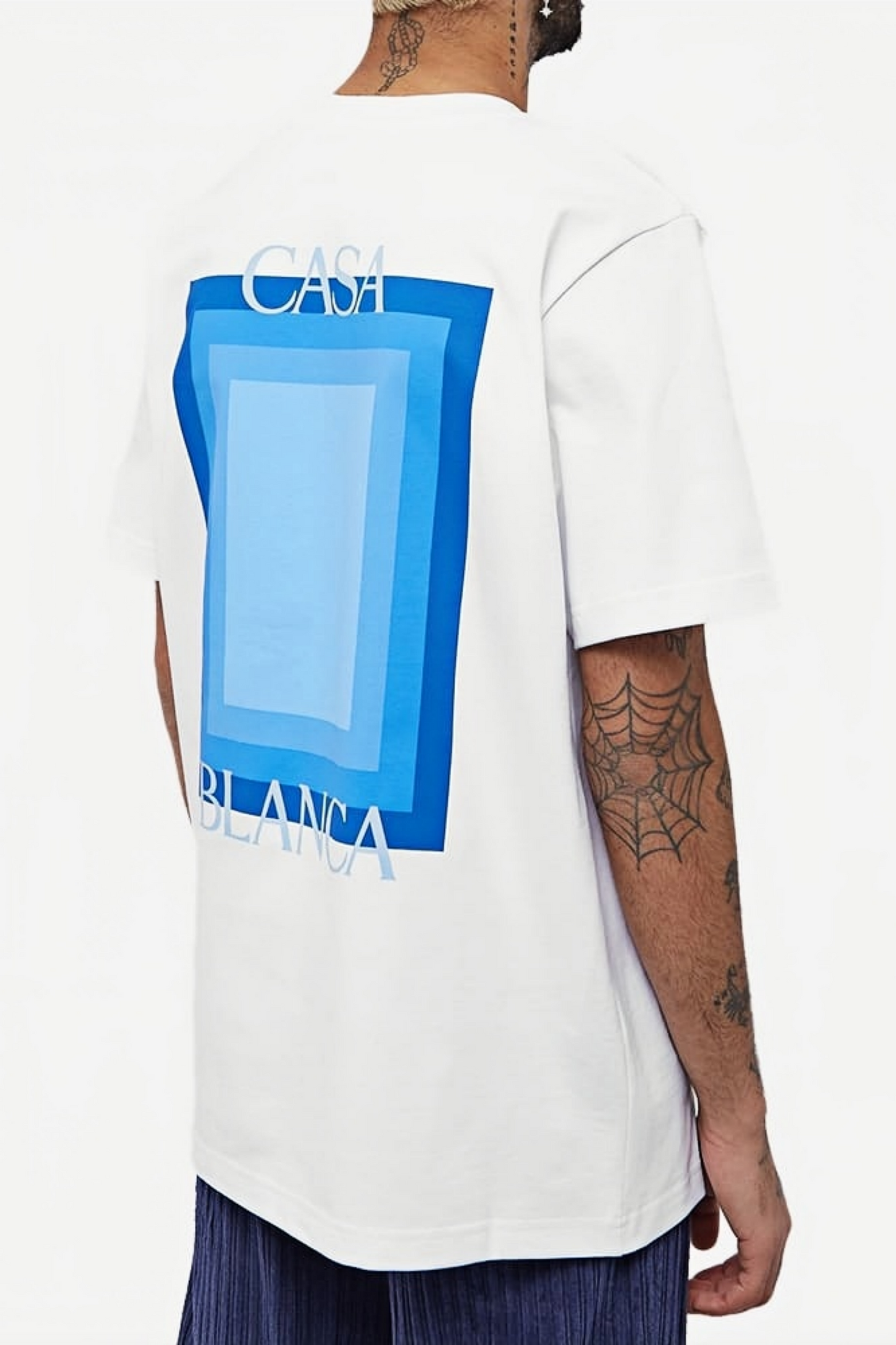 Gabriel white pocket logo t-shirt
