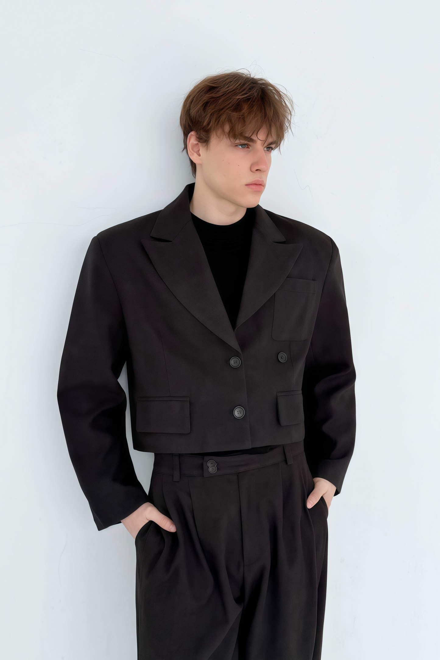Kylian black suit