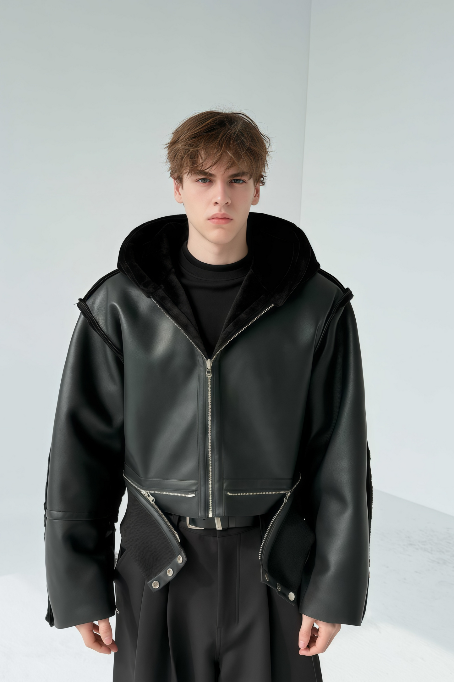 Armand black reversible jacket