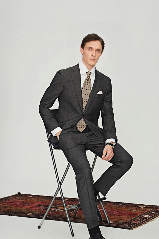 Benedict dark-gray suit