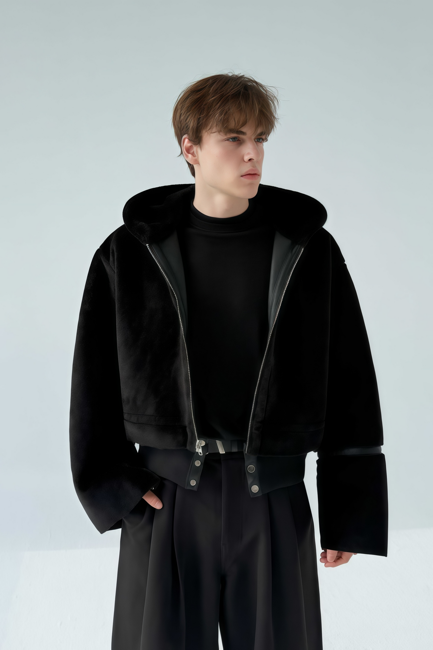 Armand black reversible jacket