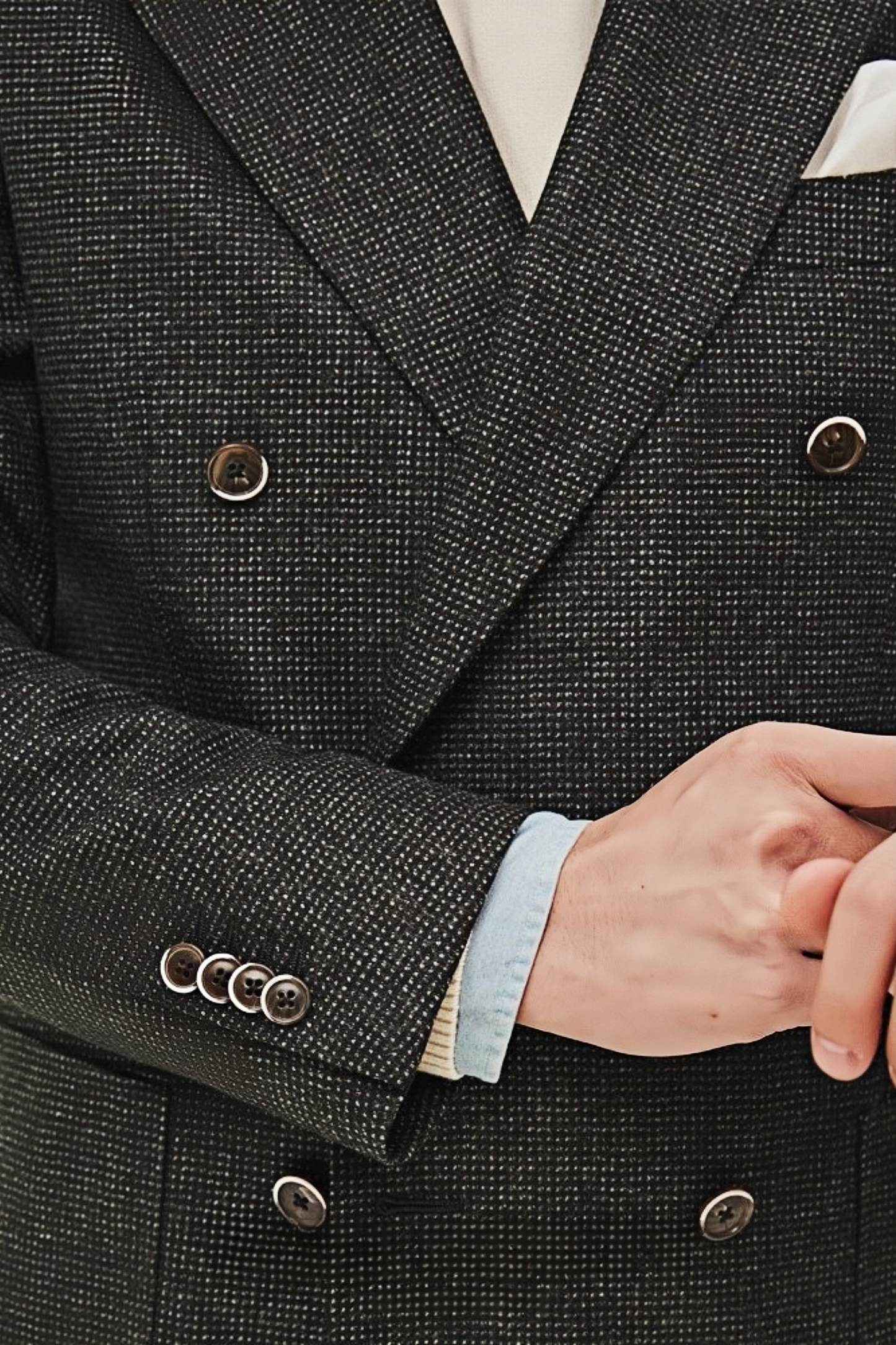 Enzo gray blazer