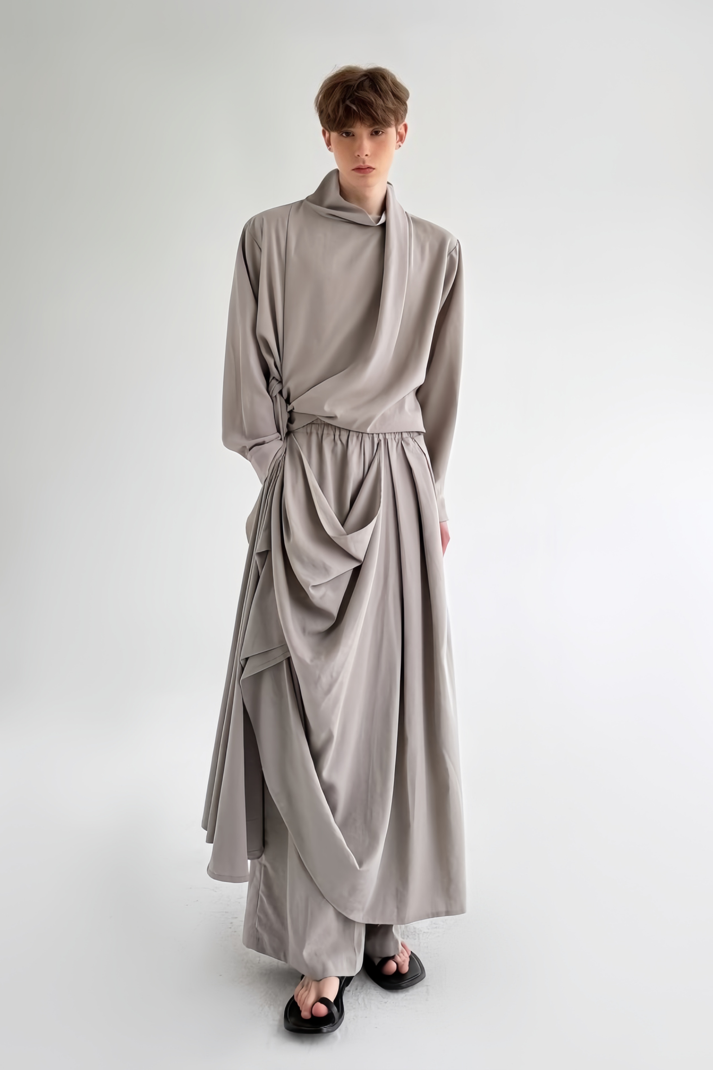 Nolan Gray High-neck Top