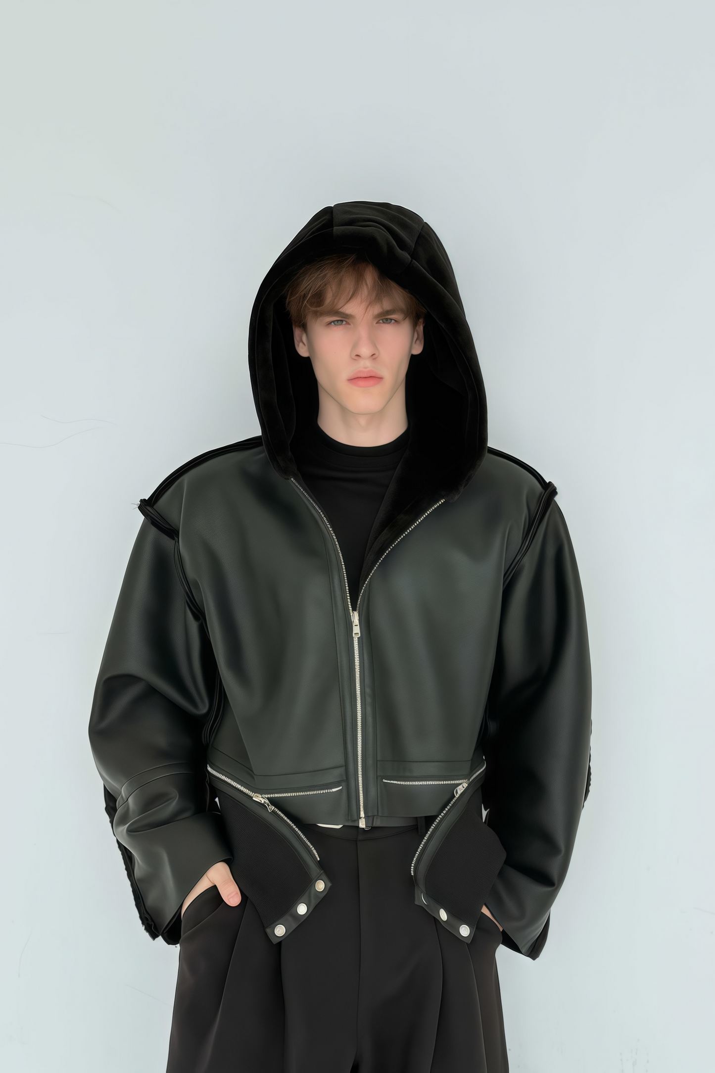 Armand black reversible jacket
