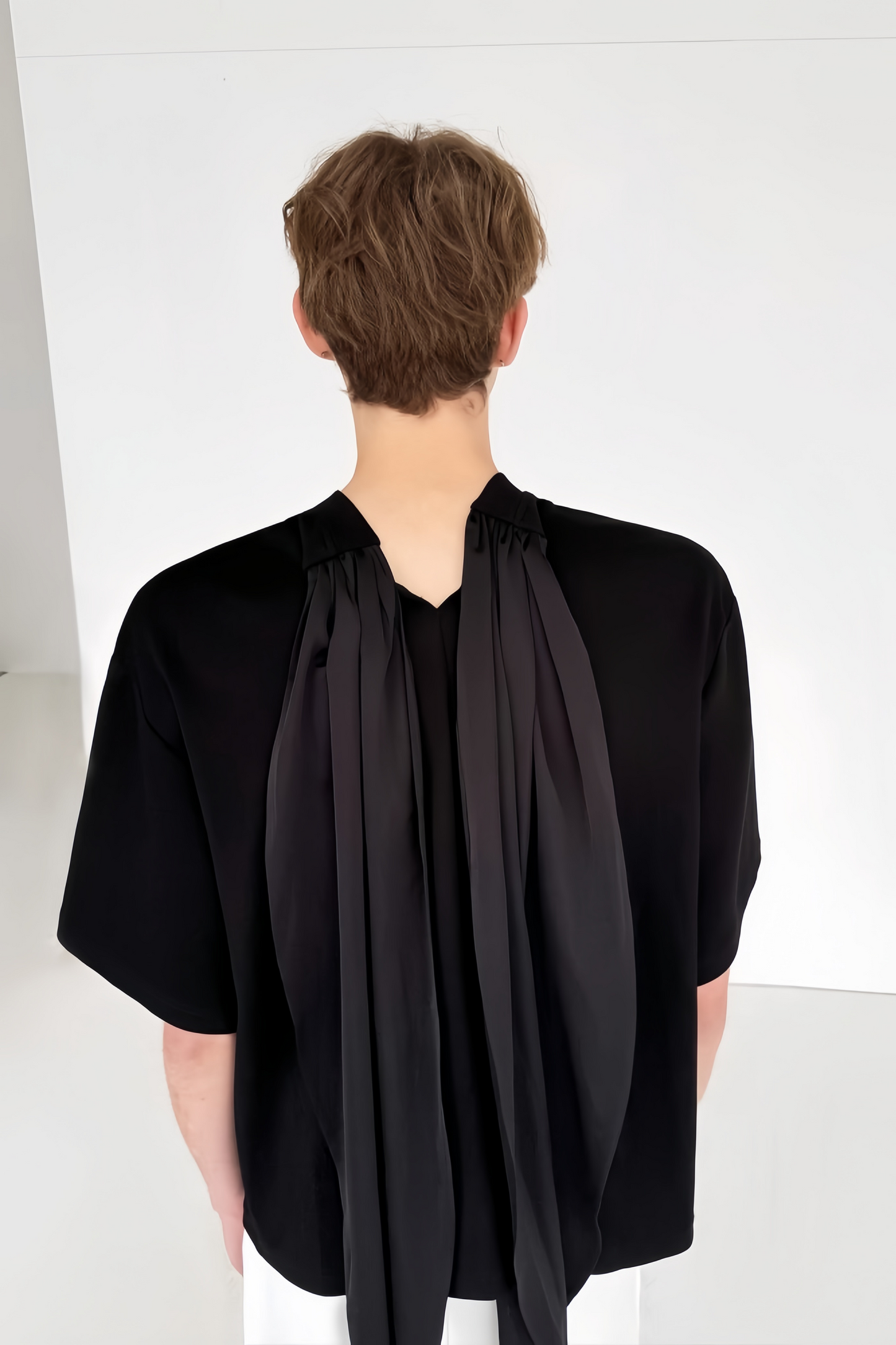 Clément black reversible design t-shirt