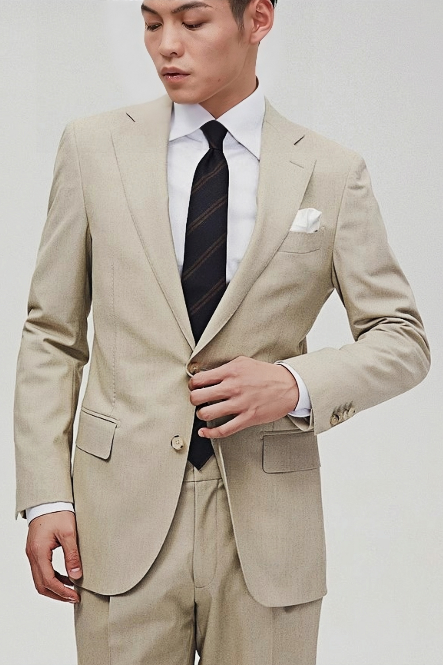 Sebastian beige suit