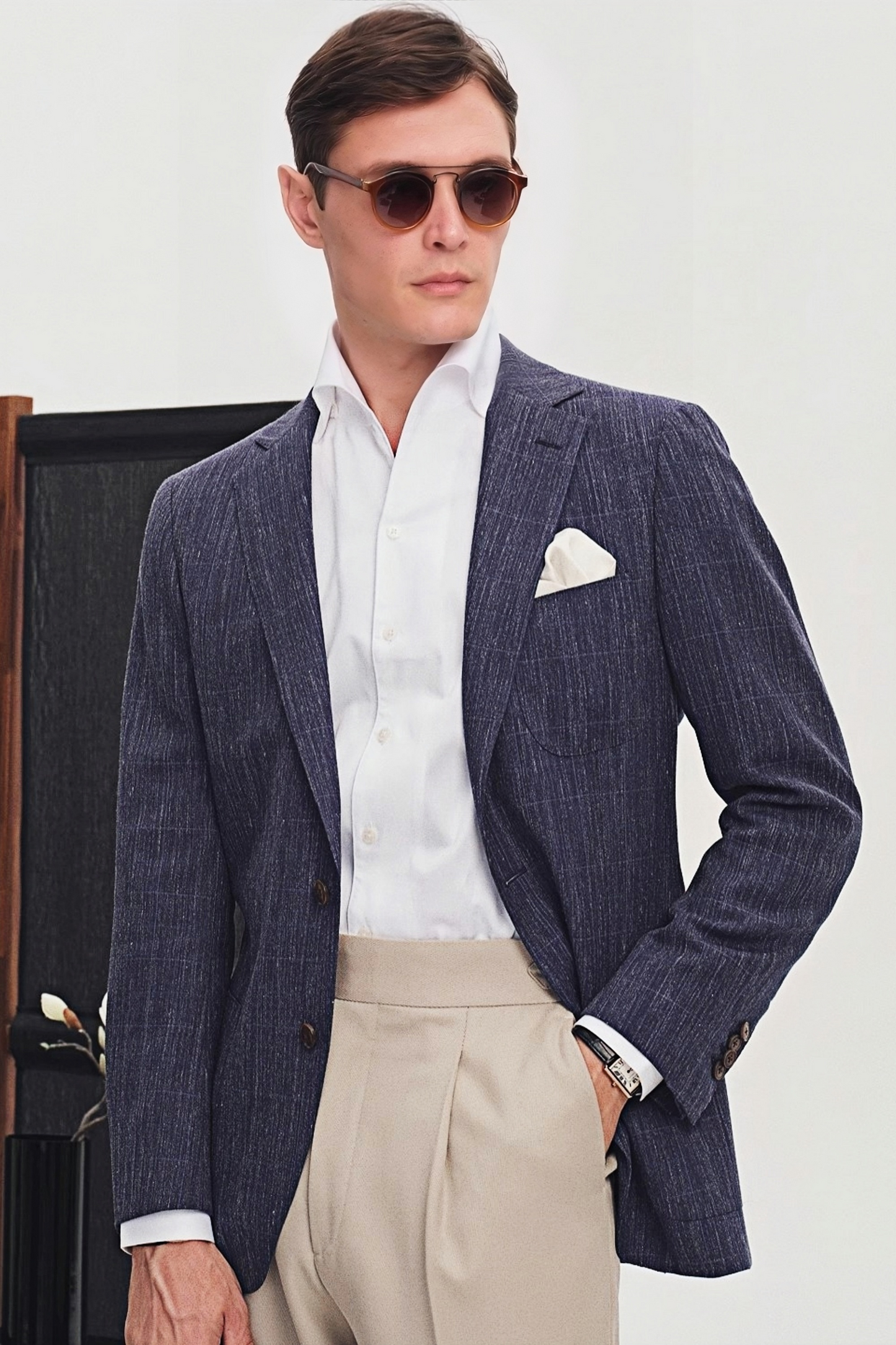 Tristan blue blazer