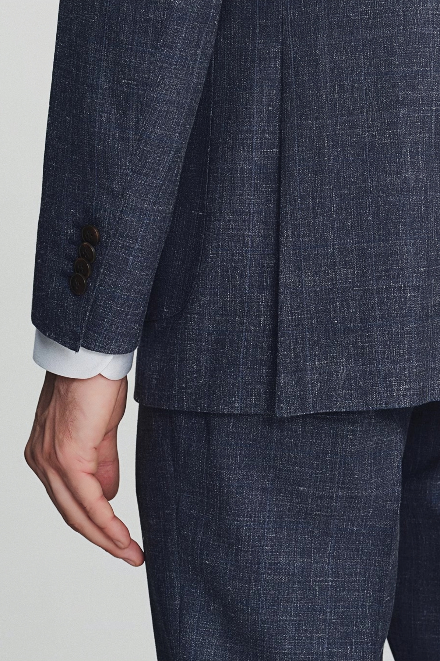 Alistair navy-blue suit