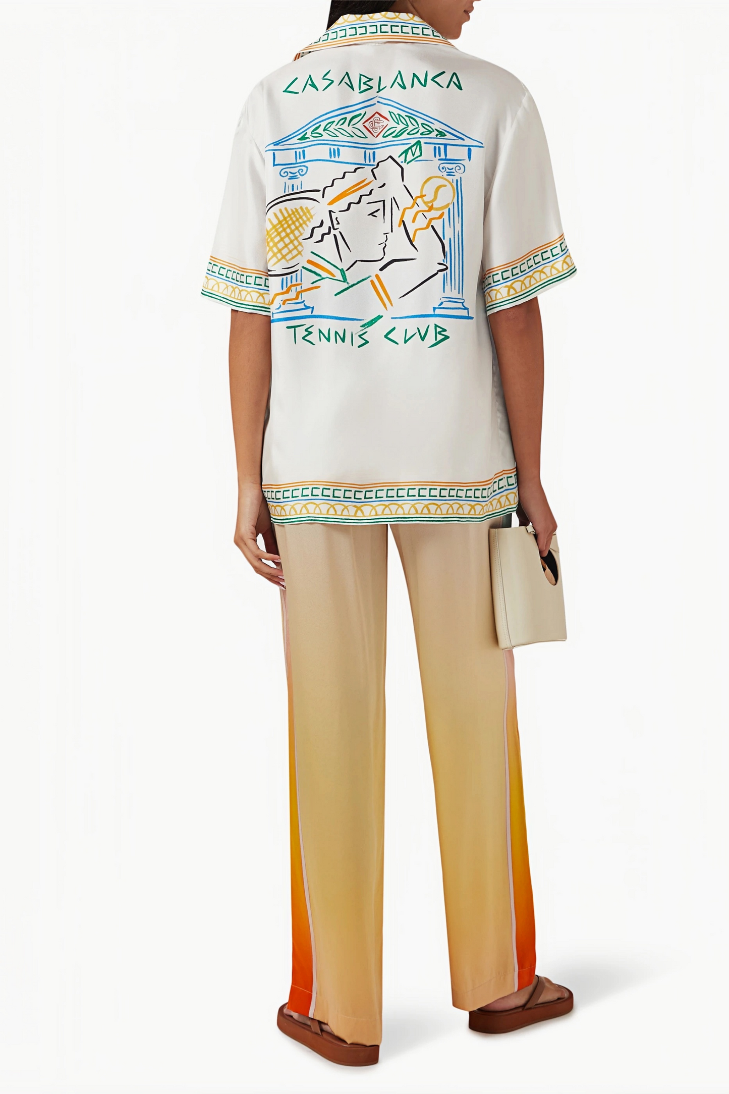 Jack white tennis club short-sleeve shirt