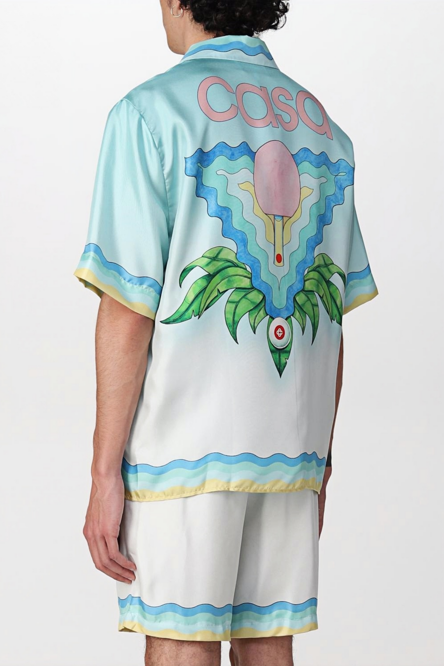 Noé mint green ice cream short-sleeve shirt