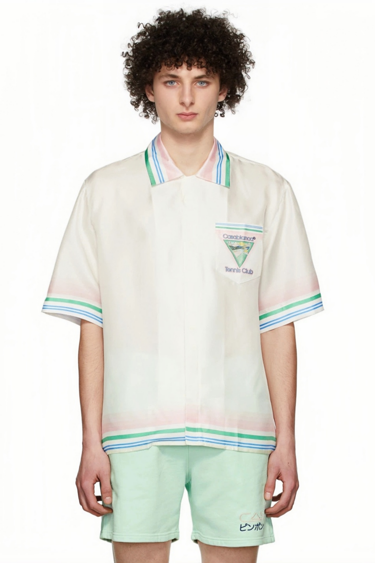 Victor white tennis club short-sleeve shirt